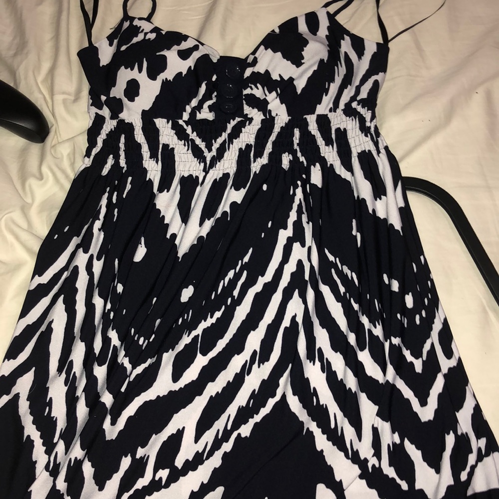 Black & White Tank Top